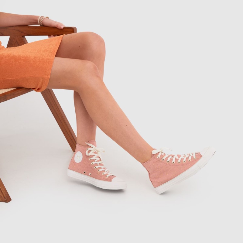 Converse Millenium Glam Trainers Dr.martens Botas Rosa Pálido