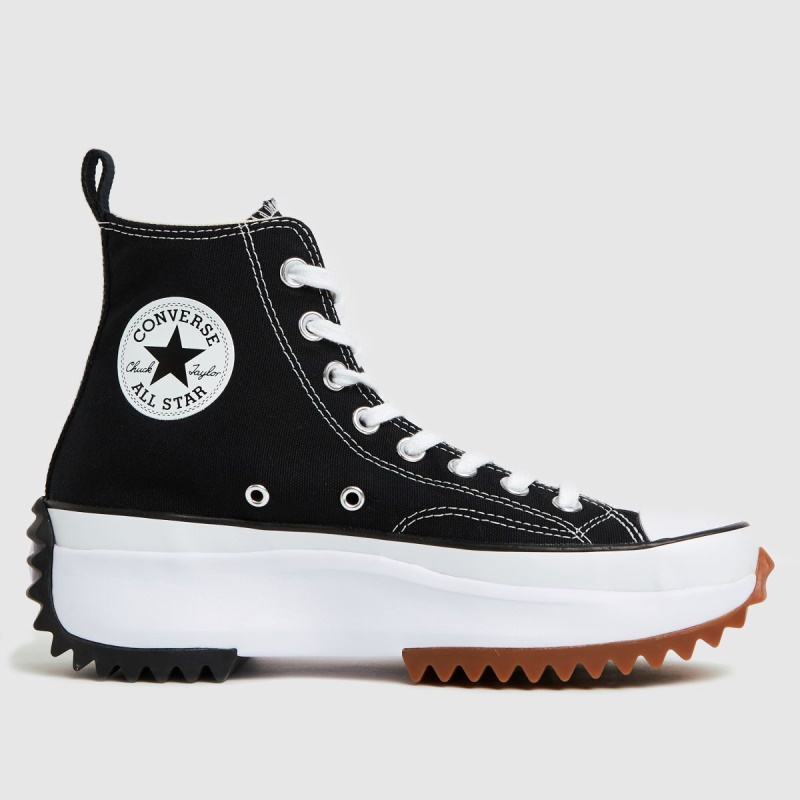 Zapatillas Dr.martens Botas Converse Run Star Hi Hi Negro Blanco