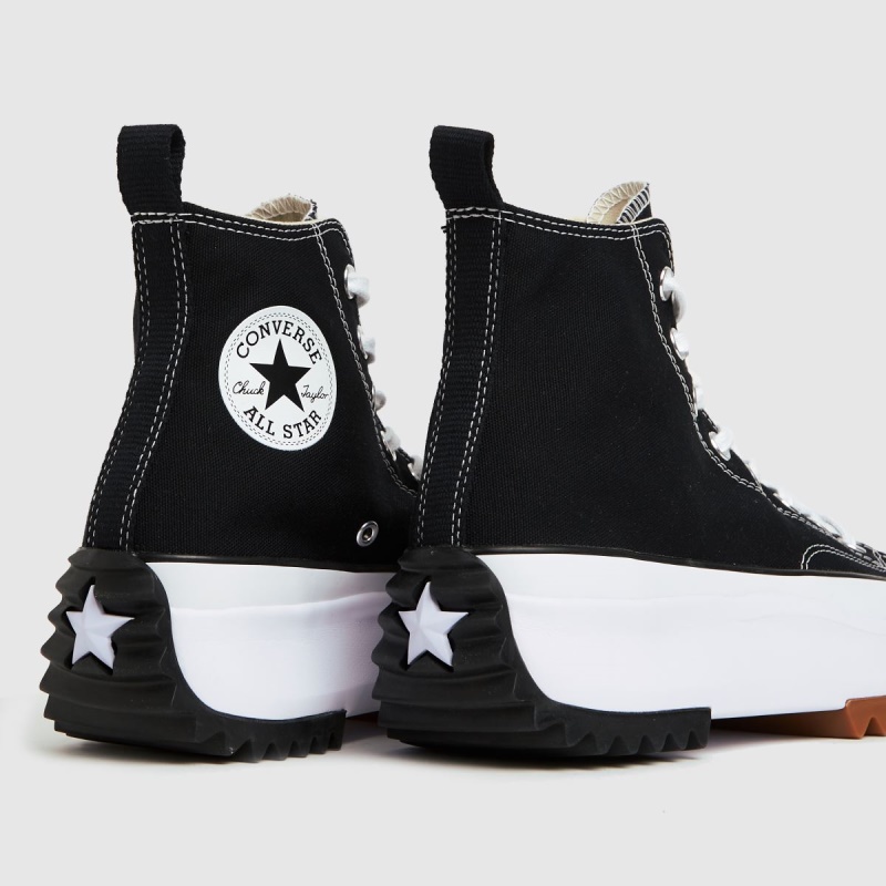 Zapatillas Dr.martens Botas Converse Run Star Hi Hi Negro Blanco