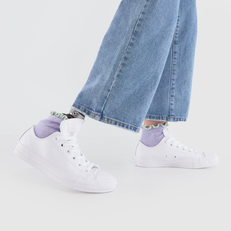 Converse All Star Mono Ox Trainers Blanco Dr.martens Botas