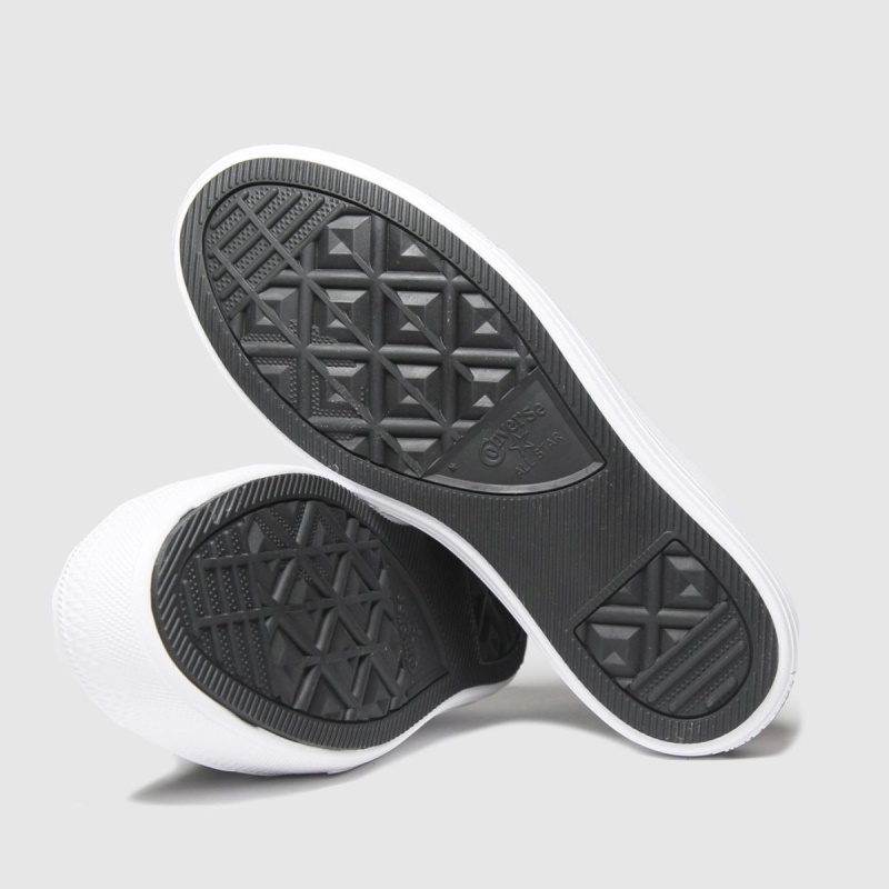 Zapatillas Converse Move Plataforma Hi Negro-blanco Dr.martens Botas