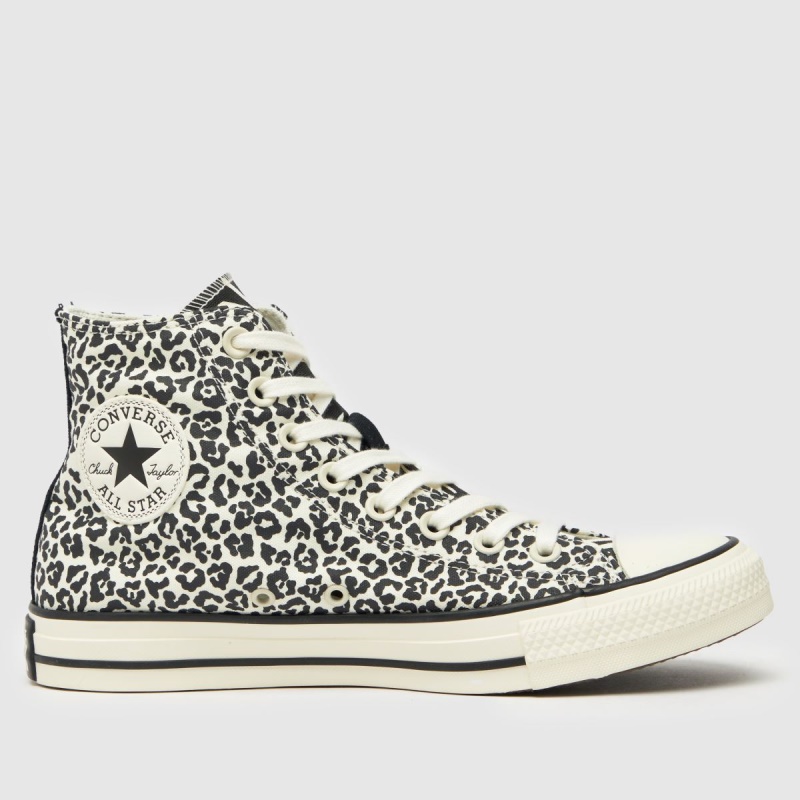 Zapatillas Converse All Star Animalier Blanco-negro Dr.martens Botas
