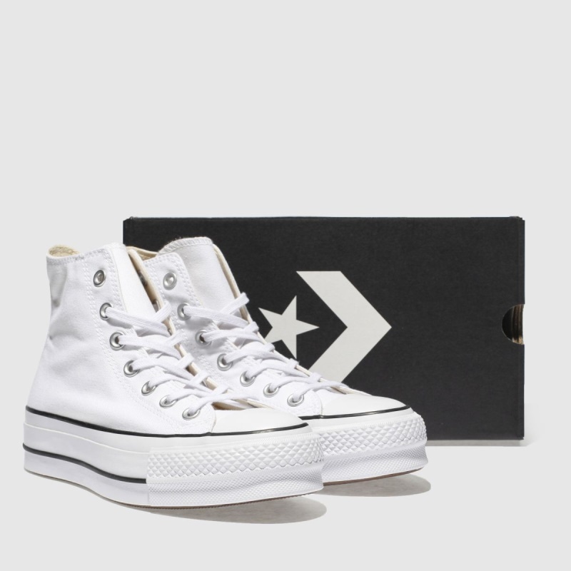 Converse Chuck Taylor All Star Lift Hola Zapatillas Dr.martens Botas Blanco
