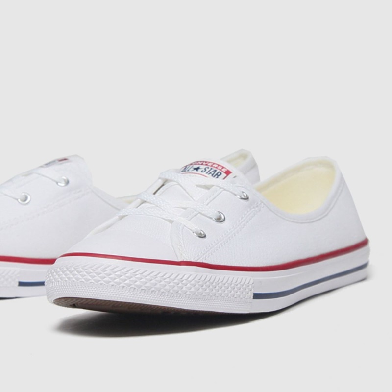 Converse Ballet Lace Slip Trainers Dr.martens Botas Blanco