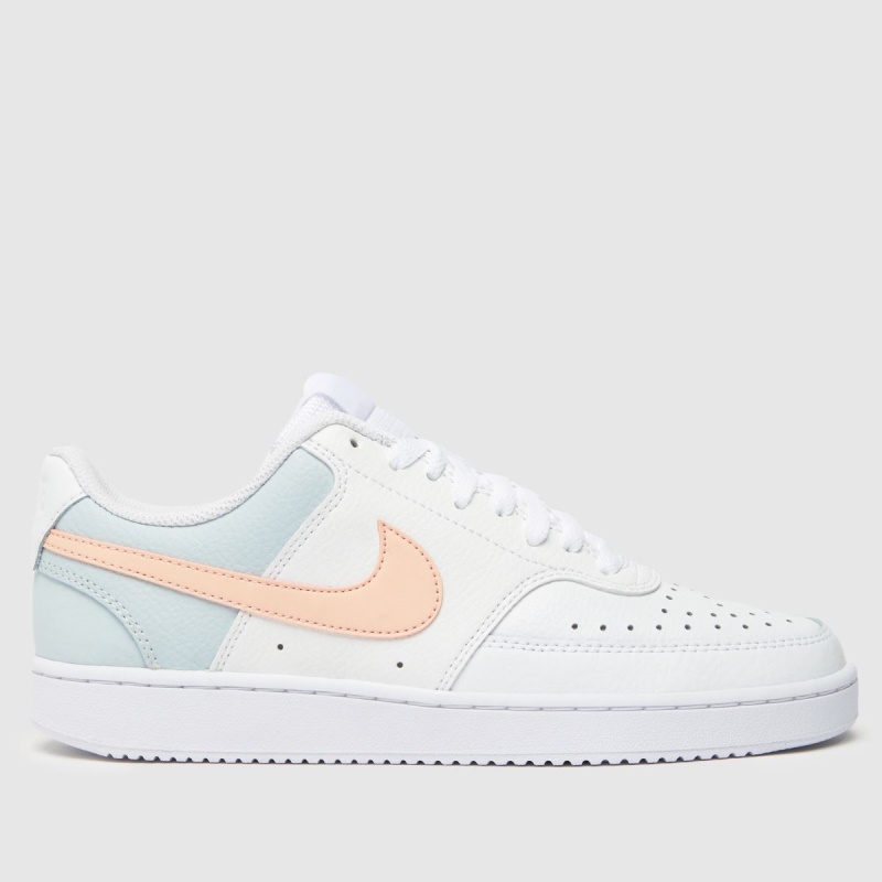 Nike Court Vision Low Trainers Dr.martens Botas Blanco-rosa