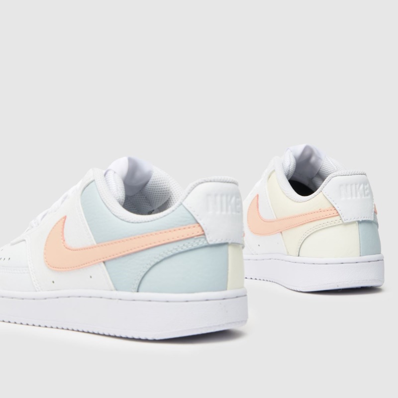 Nike Court Vision Low Trainers Dr.martens Botas Blanco-rosa