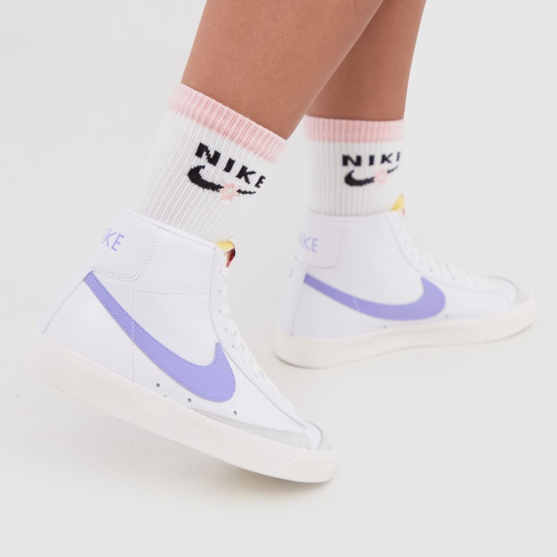 Dr.martens Botas Lila Nike Blazer Mid 77 Trainers