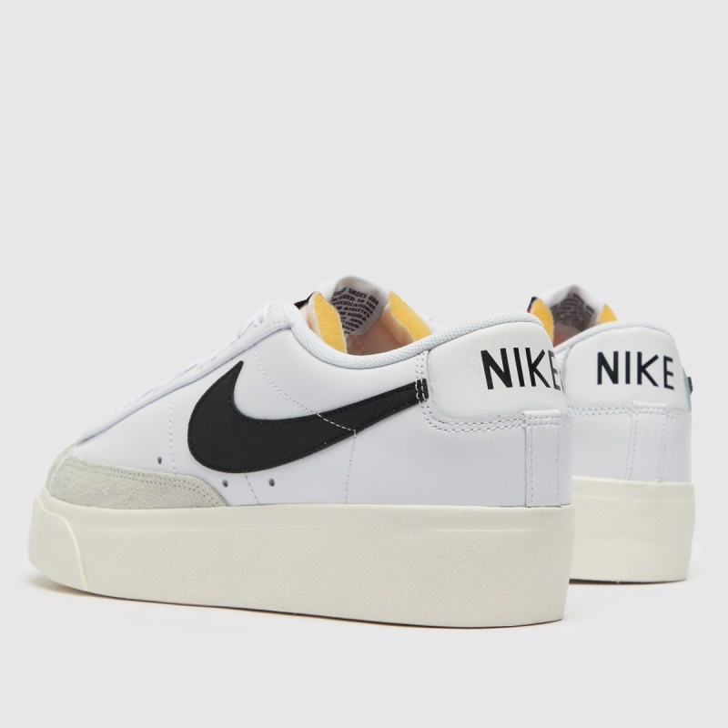 Dr.martens Botas Nike Blazer Plataforma Bajo Entrenadores Blanco-negro