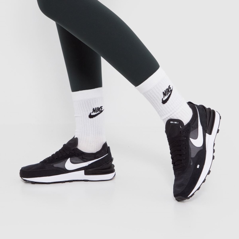 Dr.martens Botas Nike Waffle One Entrenadores Negro-blanco