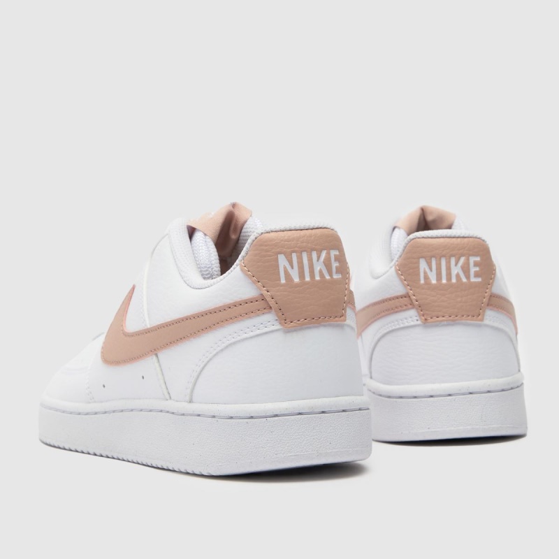 Nike Court Vision Next Nature Trainers Blanco-rosa Dr.martens Botas