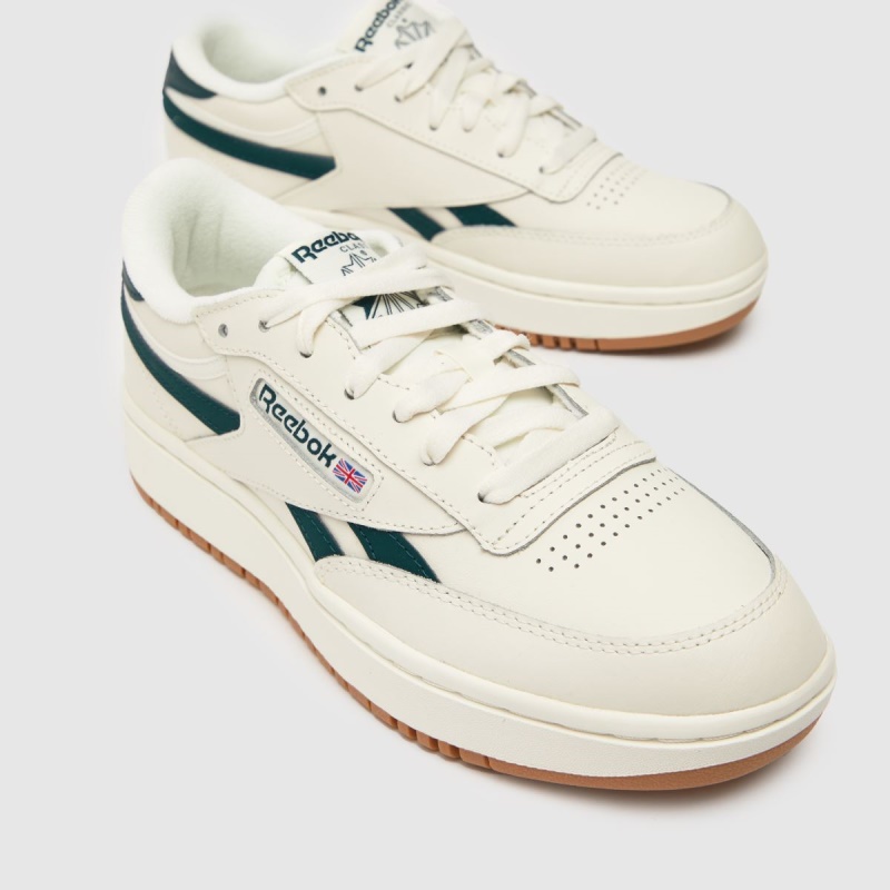 Dr.martens Botas Blanco-verde Reebok Club C Double Trainers