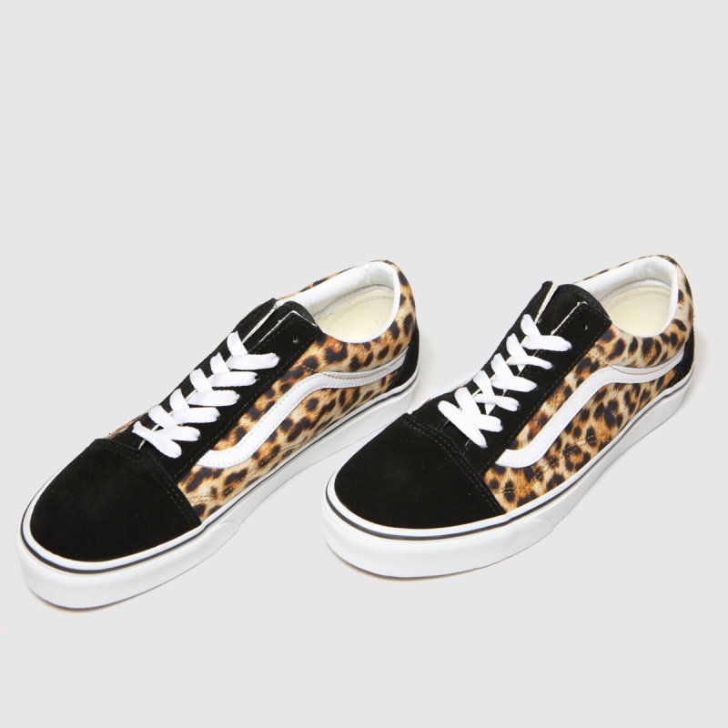 Vans Leopard Old Skool Trainers Dr.martens Botas Negro-marrón