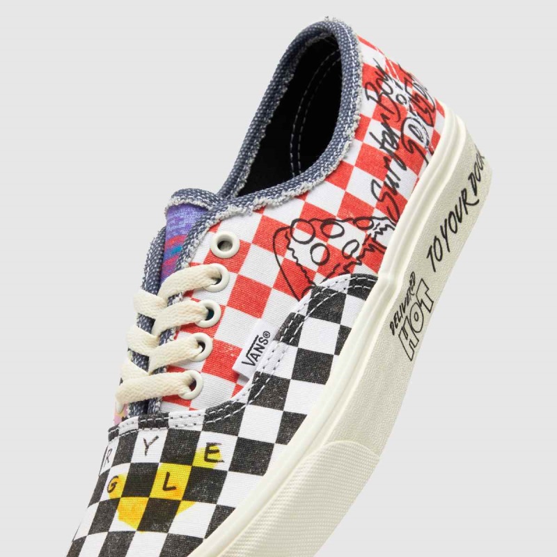 Zapatillas Dr.martens Blancas-rojas Vans Stranger Things Authentic