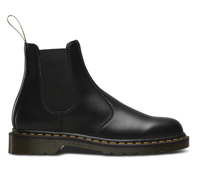 Black Felix Rub Off Vegan 2976 Chelsea Dr.martens Botas