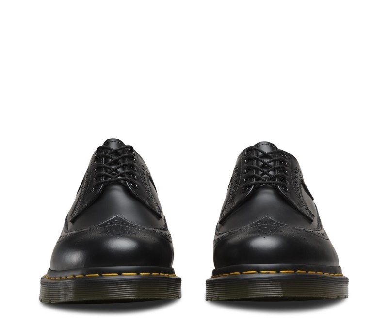 Negro Liso Dr.martens Botas 3989 Liso