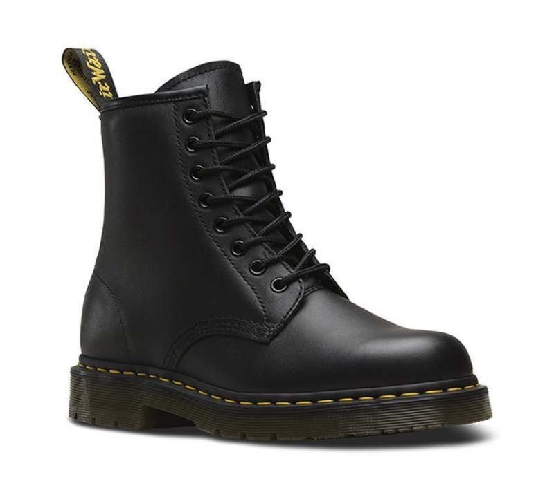 1460 Botas Dr.martens Antideslizantes Negras Industrial Plena Flor