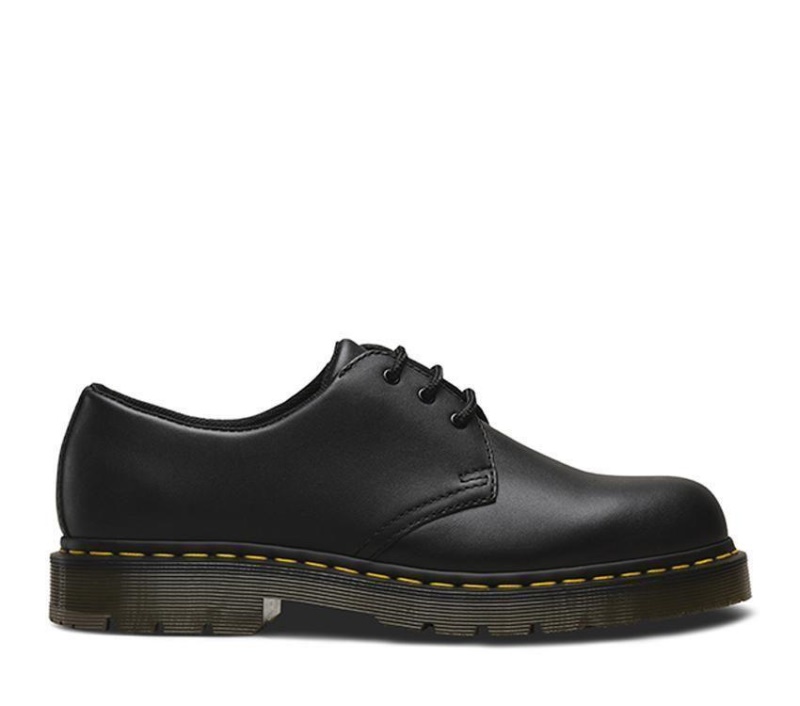 Dr.martens Botas 1461 Antideslizante Negro Industrial Plena Flor