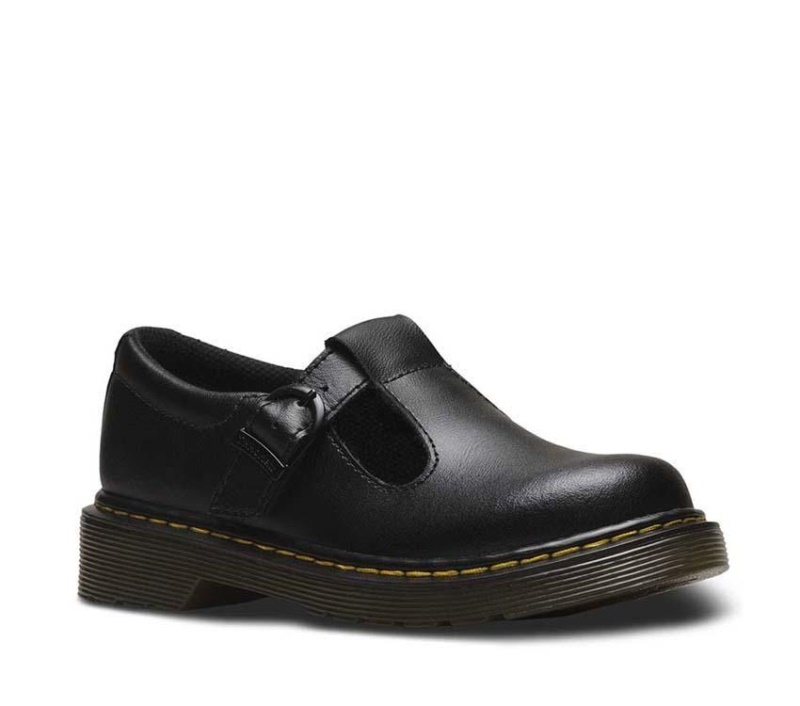Dr.martens Botas Negro Junior Polley T-bar