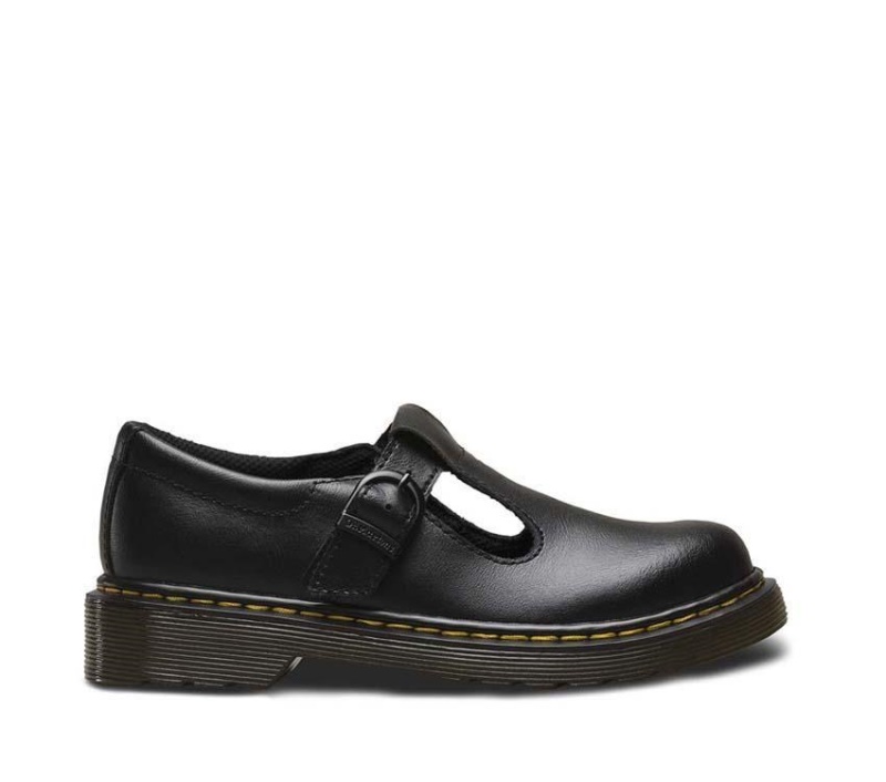 Dr.martens Botas Negro Junior Polley T-bar