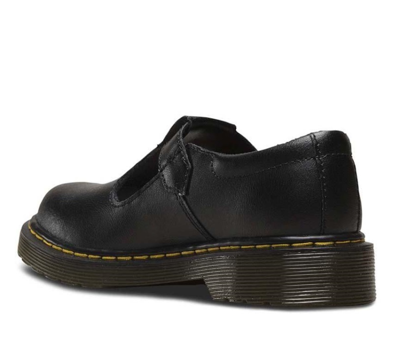 Dr.martens Botas Negro Junior Polley T-bar