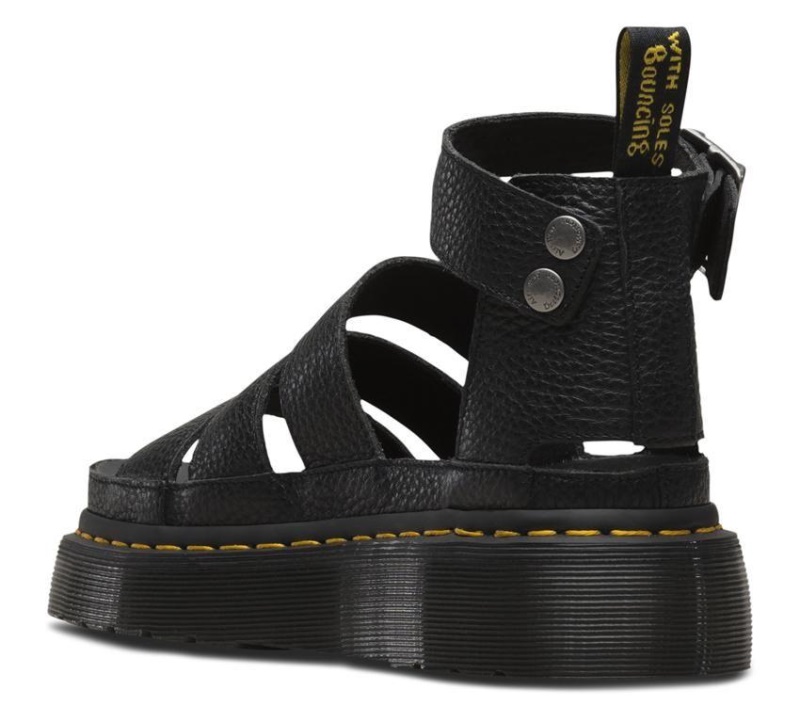 Dr.martens Botas Clarissa Ii Quad Negro Napa Fresada
