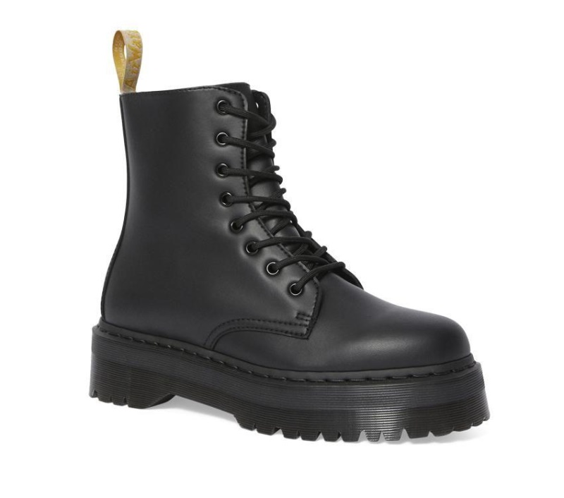 Black Felix Rub Off Jadon Ii Mono Vegan Dr.martens Botas