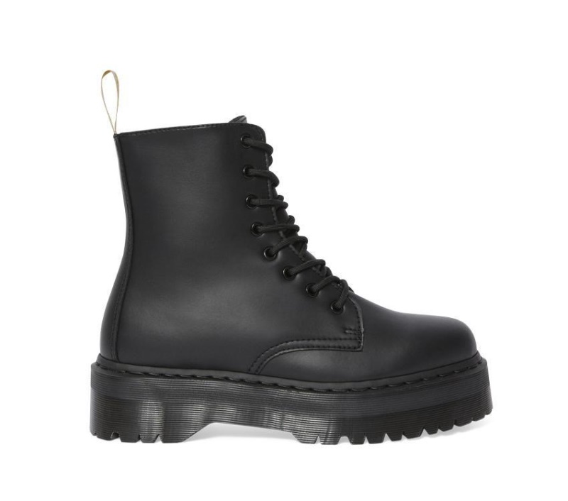 Black Felix Rub Off Jadon Ii Mono Vegan Dr.martens Botas