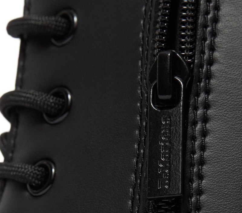 Black Felix Rub Off Jadon Ii Mono Vegan Dr.martens Botas