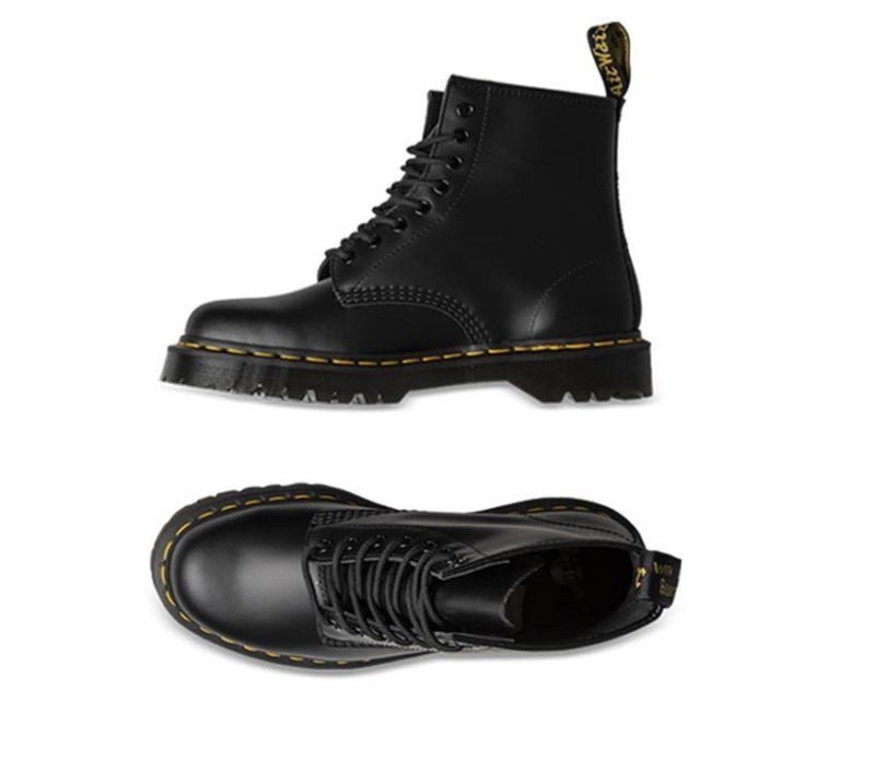 Negro Liso 1460 Bex Smooth Dr.martens Botas