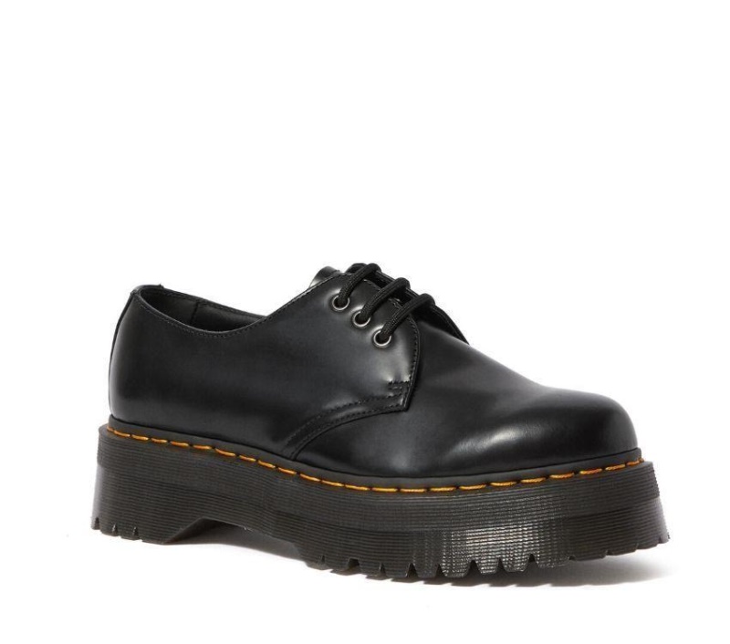 Dr.martens Botas Negro Pulido Liso 1461 Quad Pulido Liso