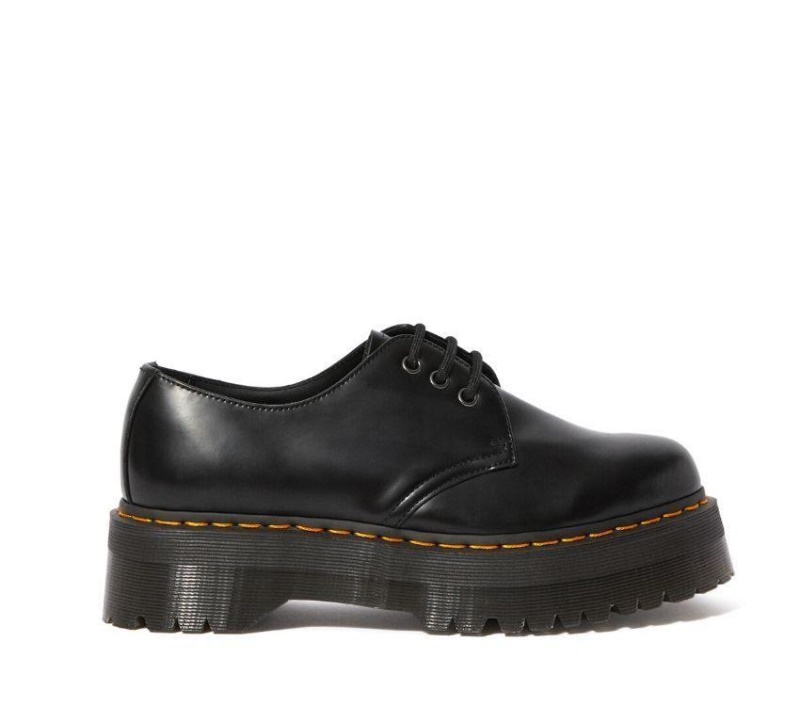 Dr.martens Botas Negro Pulido Liso 1461 Quad Pulido Liso