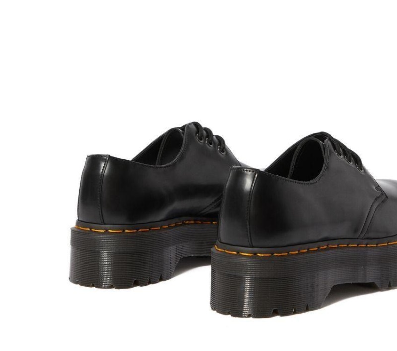 Dr.martens Botas Negro Pulido Liso 1461 Quad Pulido Liso