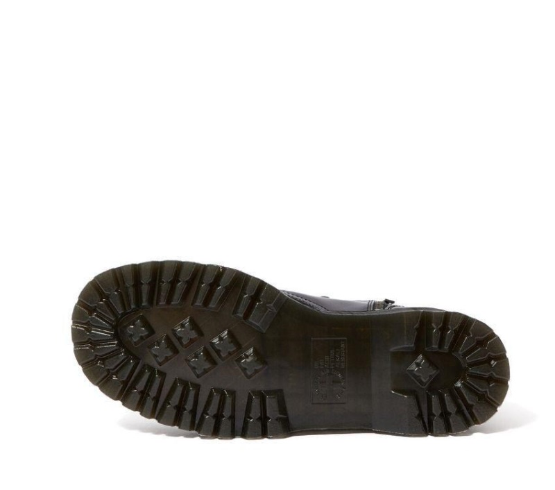 Dr.martens Botas Negro Pulido Liso 1461 Quad Pulido Liso