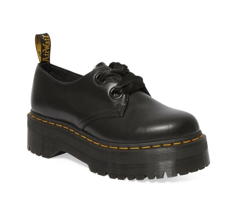 Dr.martens Botas Holly Plataforma Zapato Negro Buttero