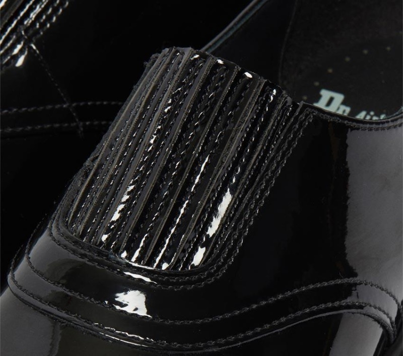 1461 So Dr.martens Botas Charol Negro Lámparas