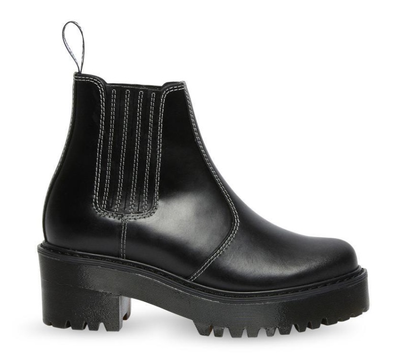 Botas Negras Atlas Dr.Martens Botas Rometty Chelsea