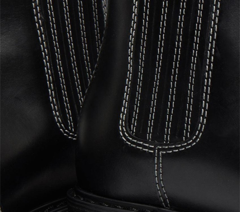 Botas Negras Atlas Dr.Martens Botas Rometty Chelsea