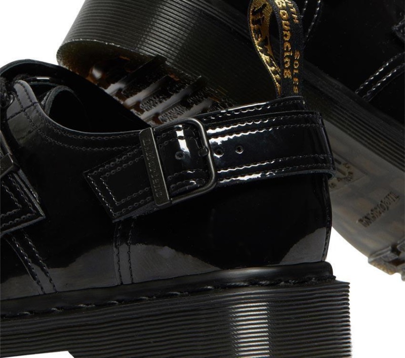 Charol Negro Lamper Dr.martens Botas Varley Db Shoe