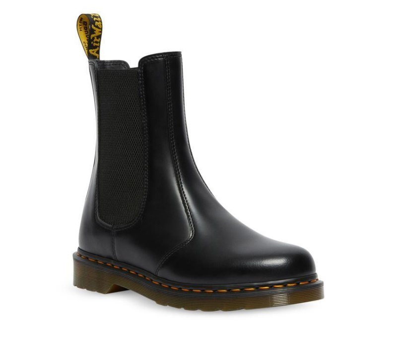 Botas Chelsea Hi 2976 Negras Lisas Dr.Martens Boots