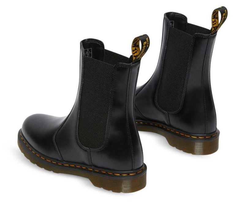 Botas Chelsea Hi 2976 Negras Lisas Dr.Martens Boots