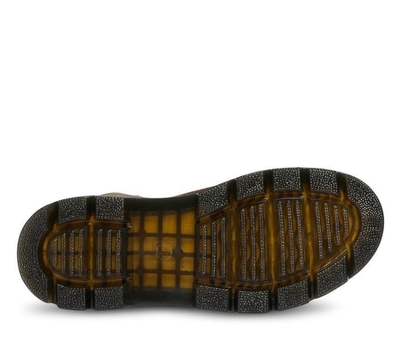 Marrón Oscuro Crazy Horse Dr.martens Botas Peines Crazy Horse Boot