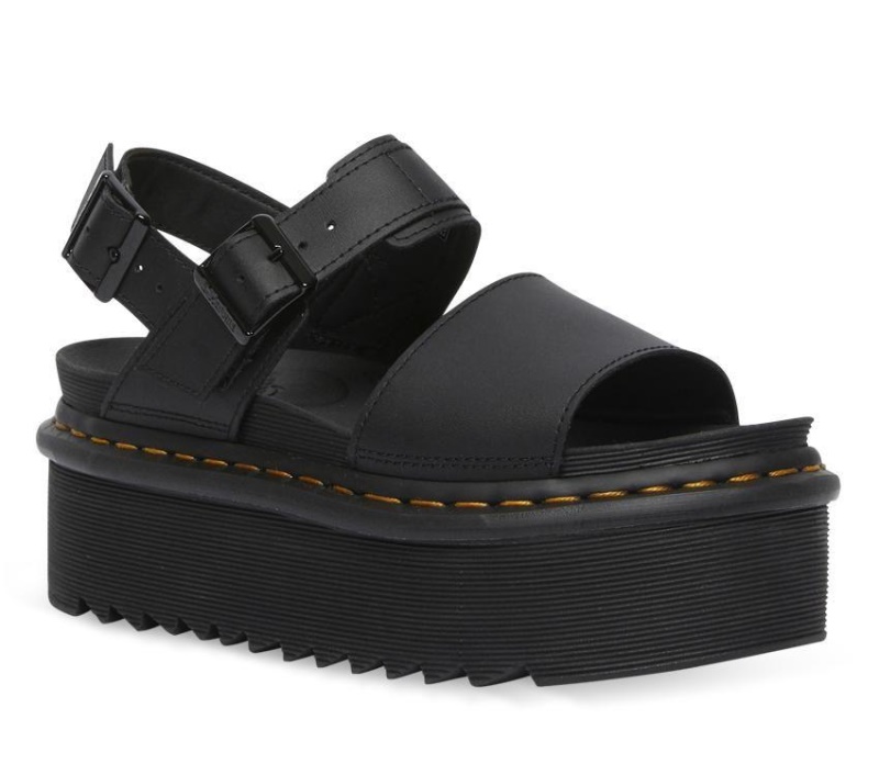 Dr.martens Botas Voss Quad Sandal Negro Hidro