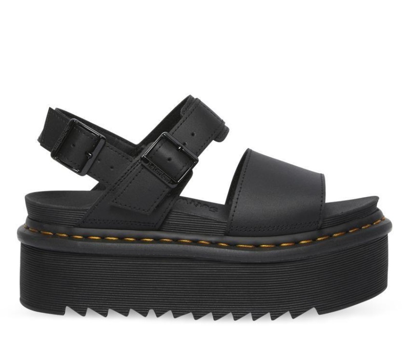 Dr.martens Botas Voss Quad Sandal Negro Hidro