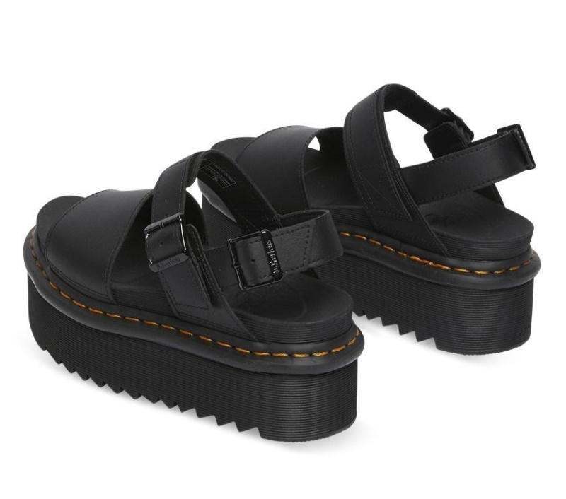 Dr.martens Botas Voss Quad Sandal Negro Hidro
