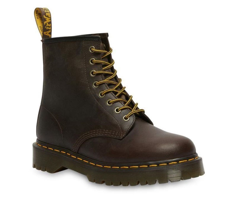 1460 Bex Crazy Horse Marrón Oscuro Crazy Horse Dr.martens Botas