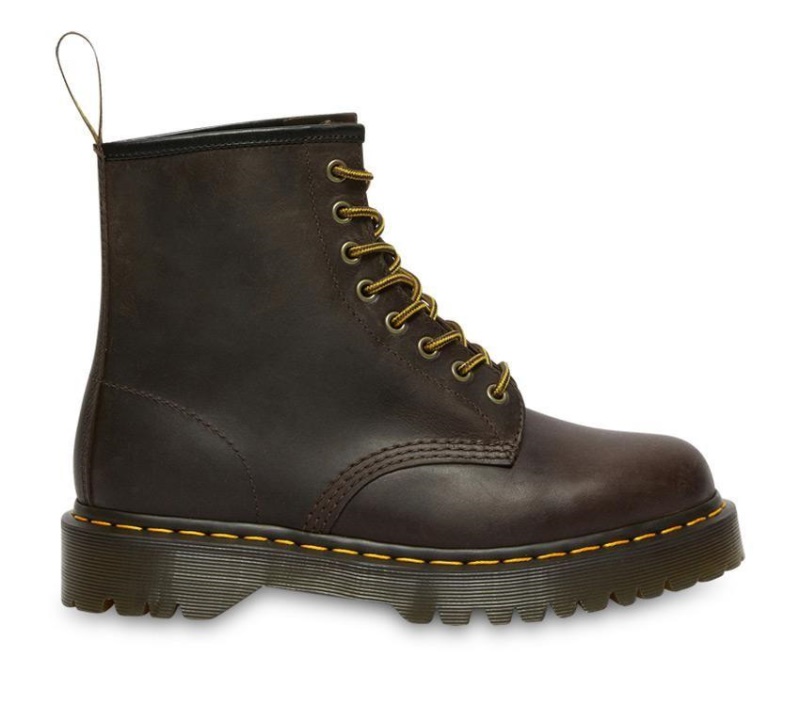1460 Bex Crazy Horse Marrón Oscuro Crazy Horse Dr.martens Botas