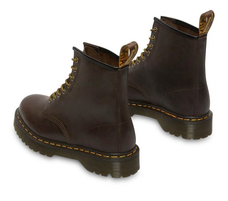 1460 Bex Crazy Horse Marrón Oscuro Crazy Horse Dr.martens Botas