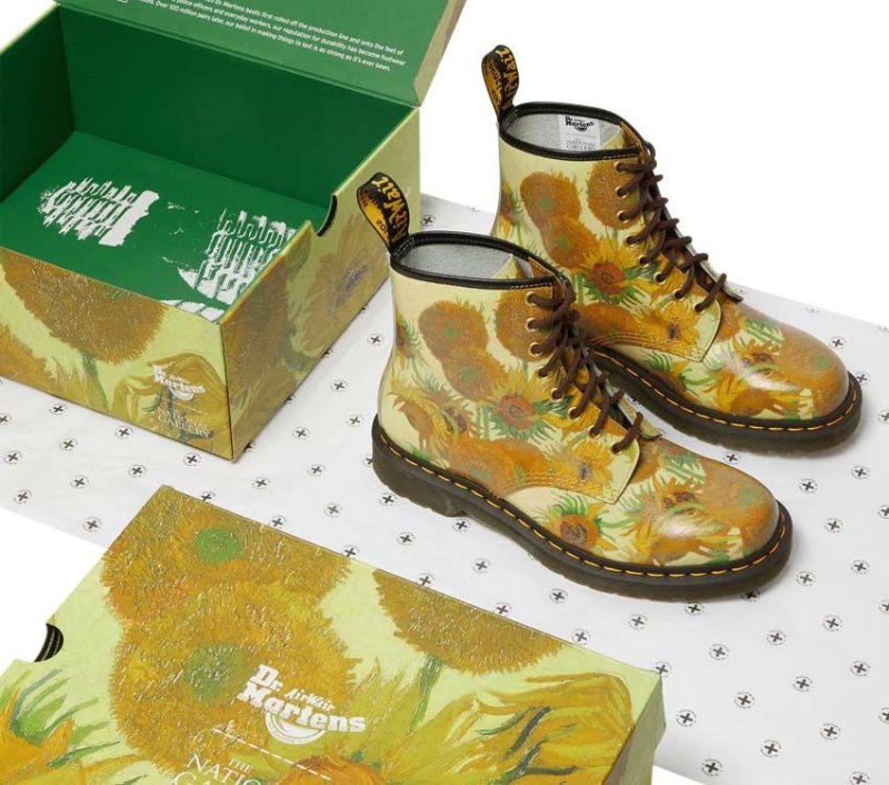1460 Girasoles Dr.martens Botas Girasoles