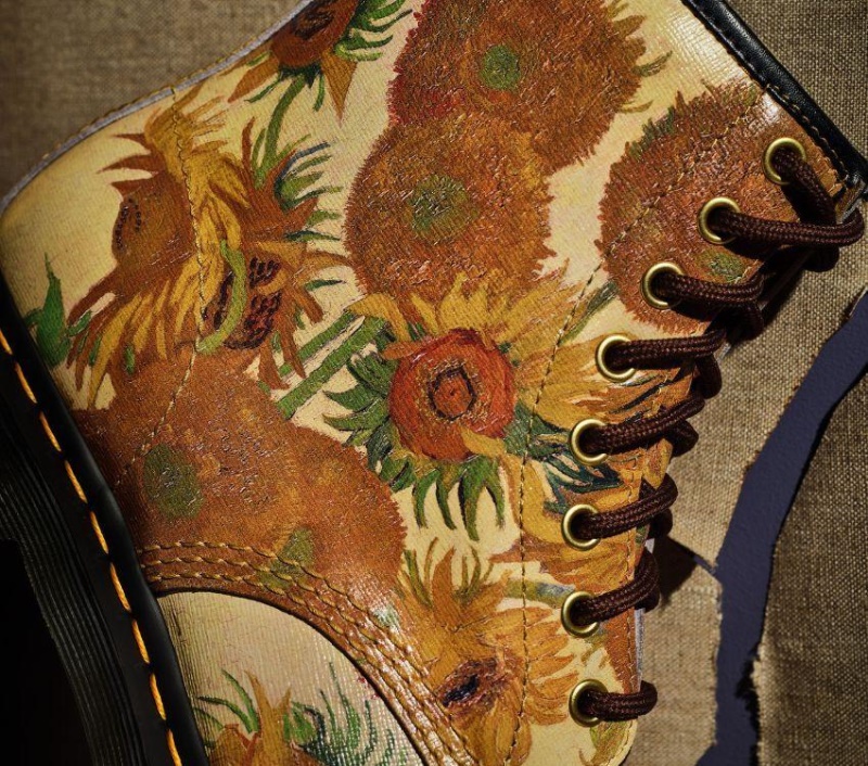 1460 Girasoles Dr.martens Botas Girasoles