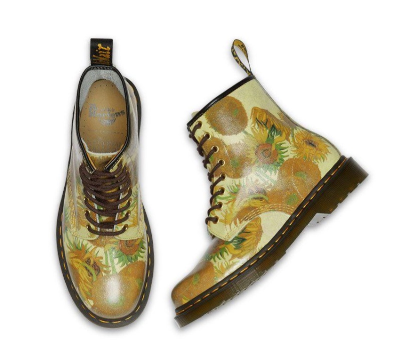 1460 Girasoles Dr.martens Botas Girasoles